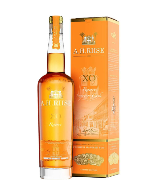 A.H. Riise XO Reserve 0,7l 40% + Whitley Neill Raspberry Gin 0,7l 43%