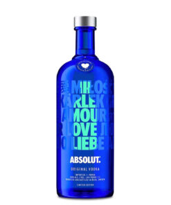 Absolut Vodka LOVE Limited Edition Green 0,7l 40%